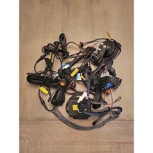 KEMIMOTO UTV Turn Signal Kit with Horn, Pre-Wired, Plug and Play Black